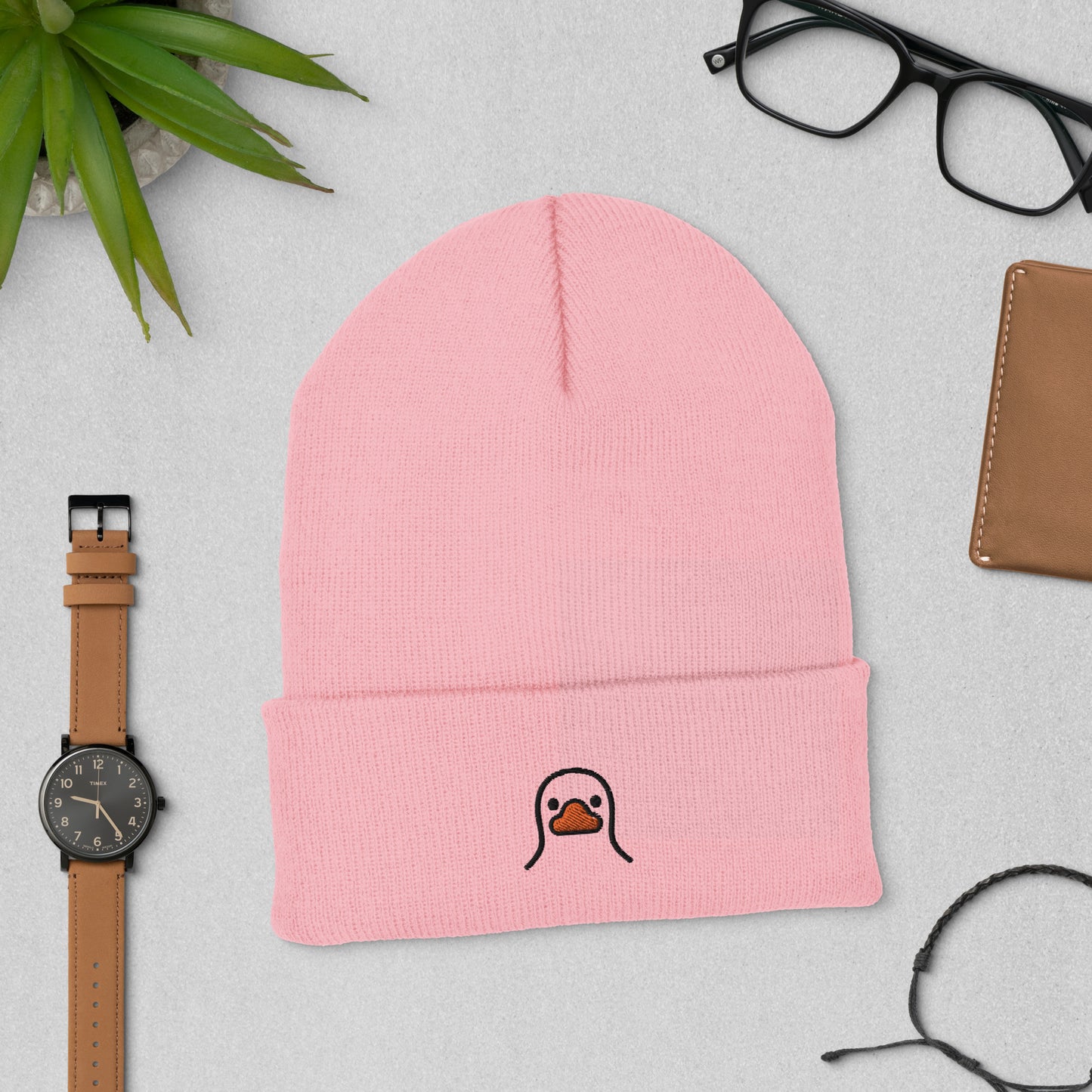 Cuffed Beanie Women Street