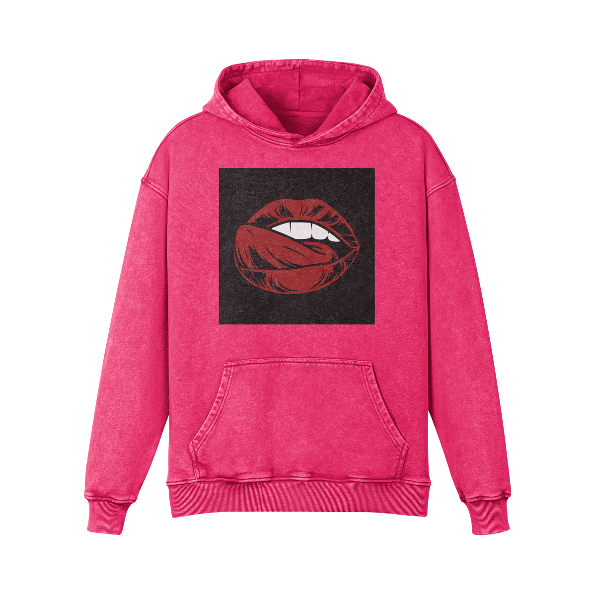 Hoodie lip Women